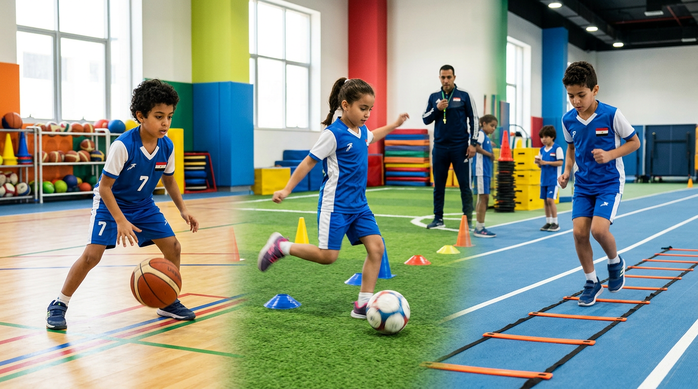 برنامج الرياضات المتعددة للأطفال